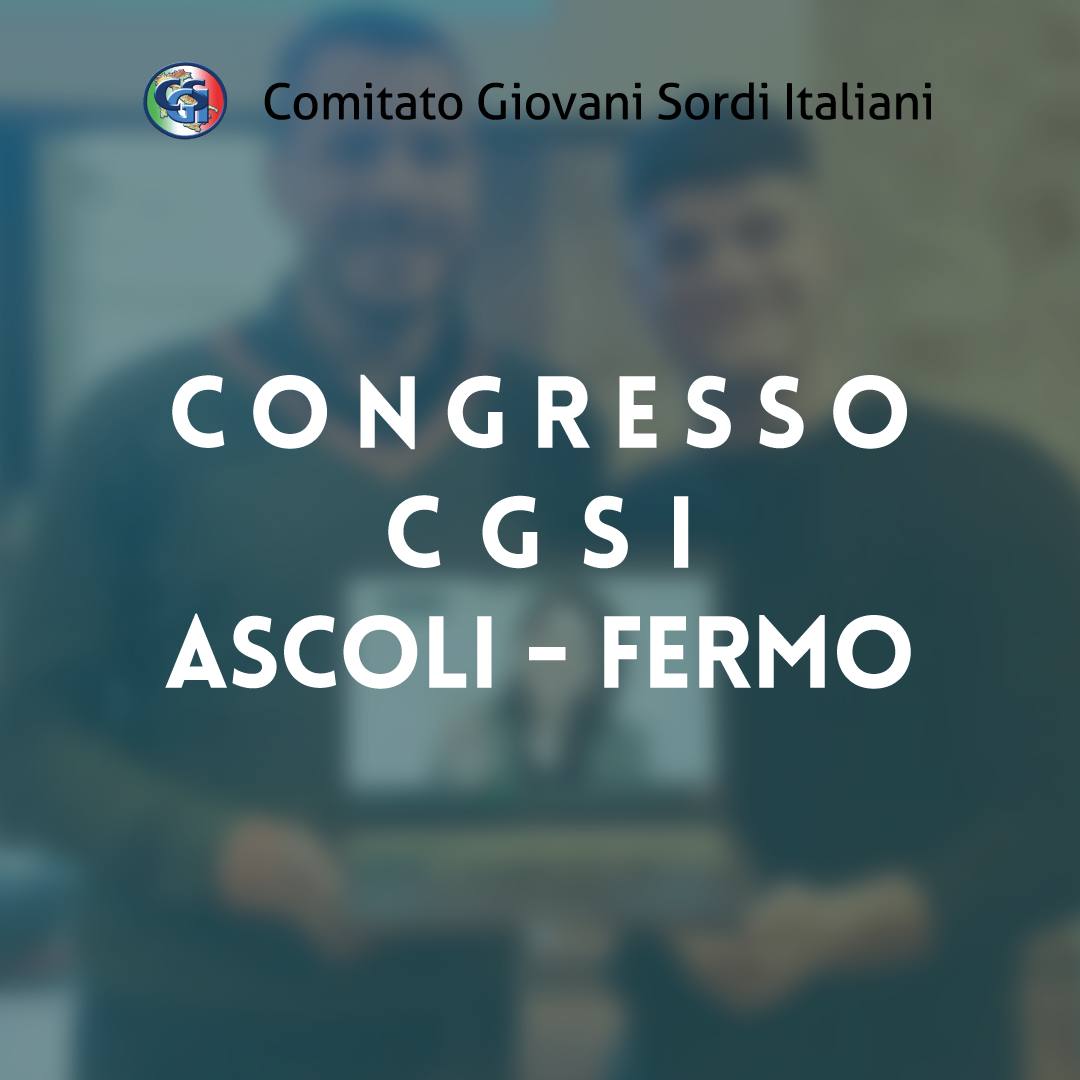 Congresso CGSI Ascoli Piceno e Fermo